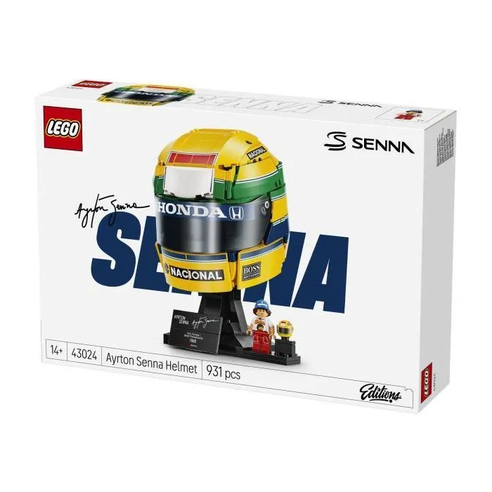 Конструктор LEGO Editions Formula 1 Шолом Айртона Сенни (43024-) зображення 2