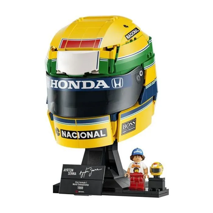 Конструктор LEGO Editions Formula 1 Шолом Айртона Сенни (43024-) зображення 5