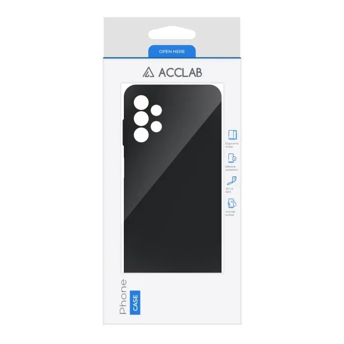 Чохол до мобільного телефона ACCLAB SoftShell Samsung Galaxy A13 4G Black (1283126552922) зображення 2