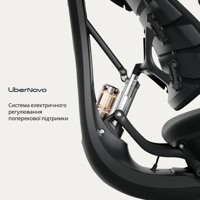 Офісне крісло LiberNovo Omni Pro Graphite 48 см (CP-GW-0000078-00-05) зображення 8