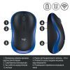 Мышка Logitech M185 blue (910-002239) изображение 4