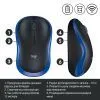 Мышка Logitech M185 blue (910-002239) изображение 4