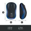 Мышка Logitech M185 blue (910-002239) изображение 9