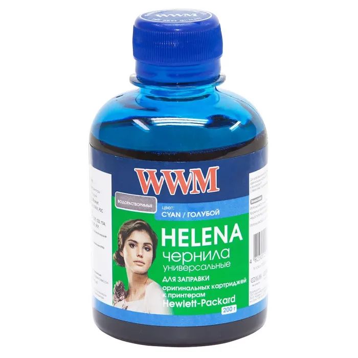 Чернила WWM HP UNIVERSAL HELENA Cyan (HU/C)