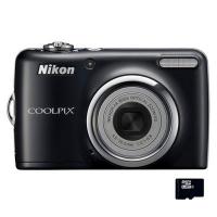 Цифровой фотоаппарат Nikon Coolpix L23 black (VMA751E1)