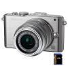 Цифровой фотоаппарат Olympus PEN E-PL3 14-42 mm kit silver/silver (V20503BSE000/V205031SE000)