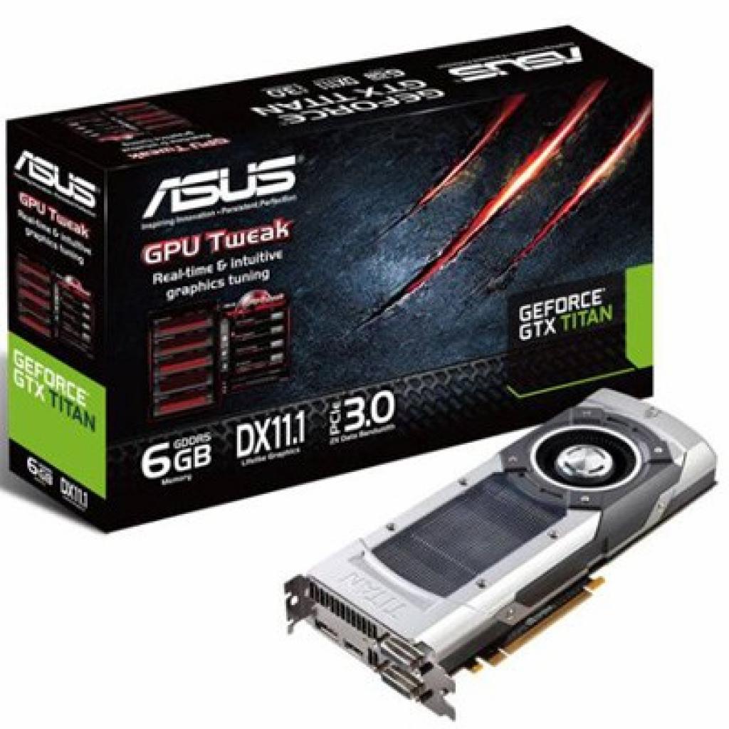 Видеокарта GeForce GTXTITAN 6144Mb ASUS (GTXTITAN-6GD5)