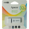 USB флеш накопитель Apacer 32GB AH223 Gray RP USB2.0 (AP32GAH223W-1) изображение 3