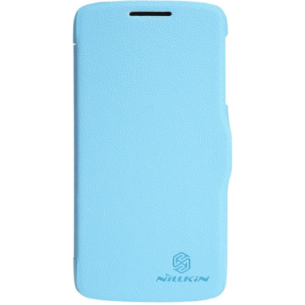 Чохол до мобільного телефона Nillkin для Lenovo S820 /Fresh/ Leather/Blue (6076866)