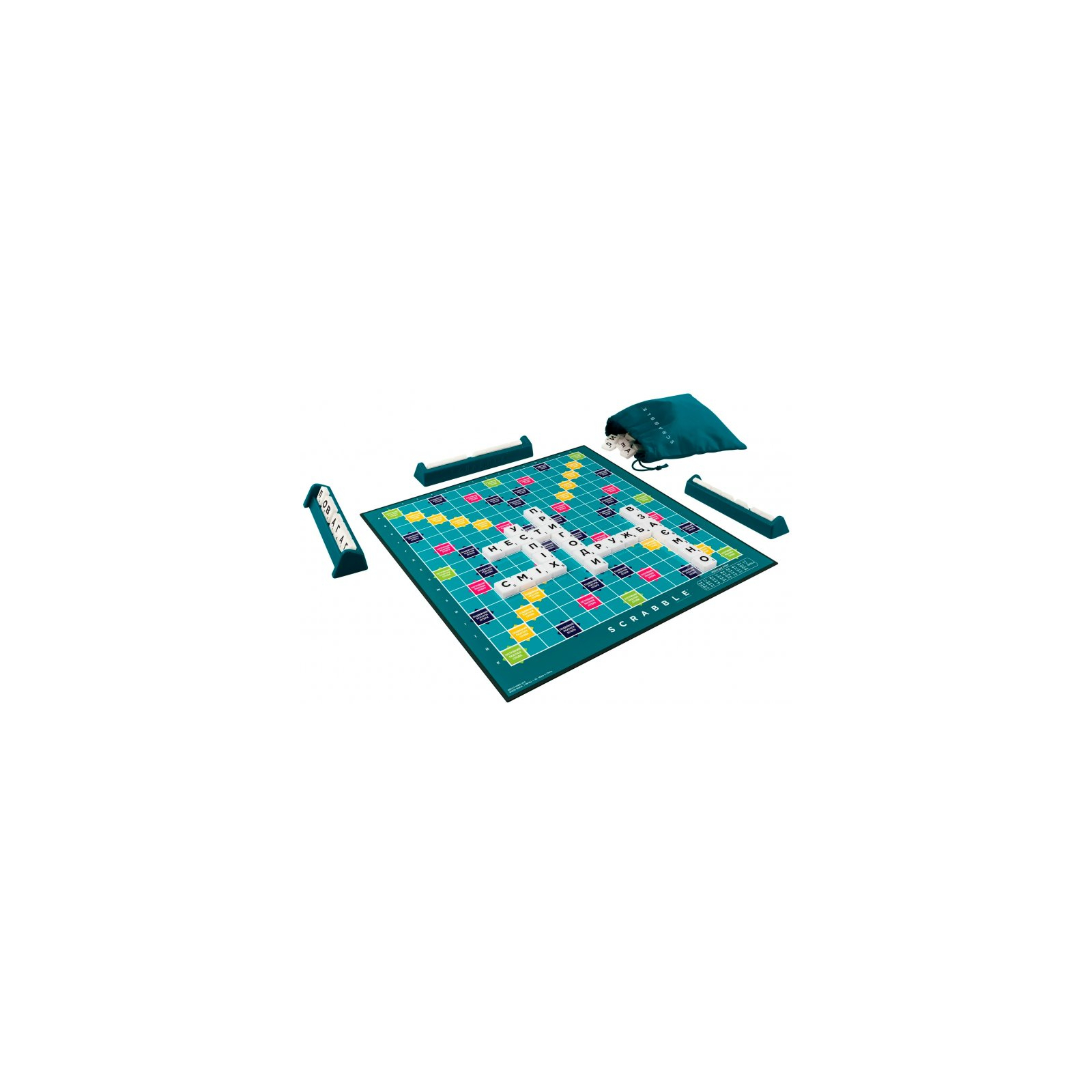 Настольная игра Mattel Scrabble Оригинал (рус.язык) (BBD15) изображение 2