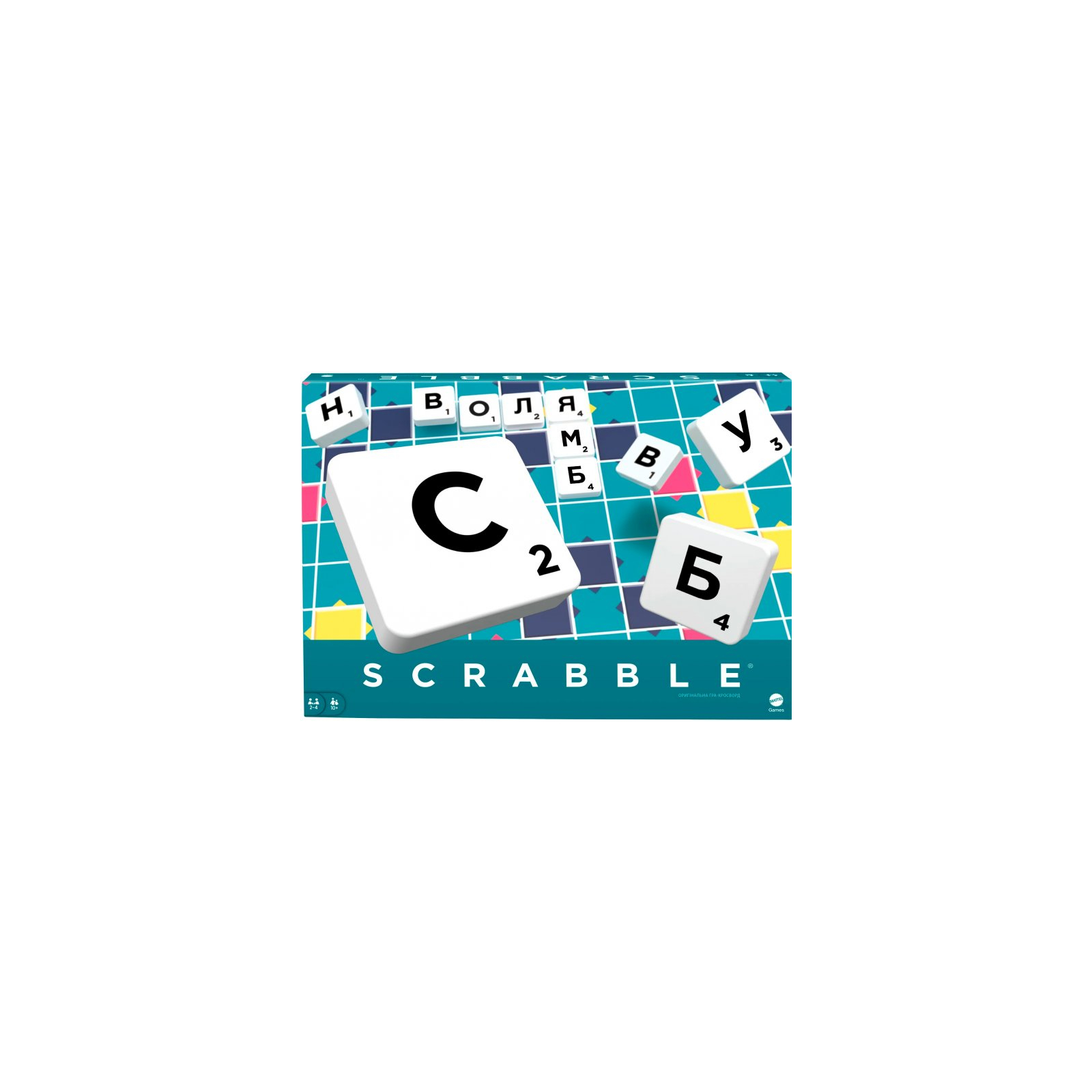 Настільна гра Mattel Scrabble Оригінал (укр.мова) (BBD15)