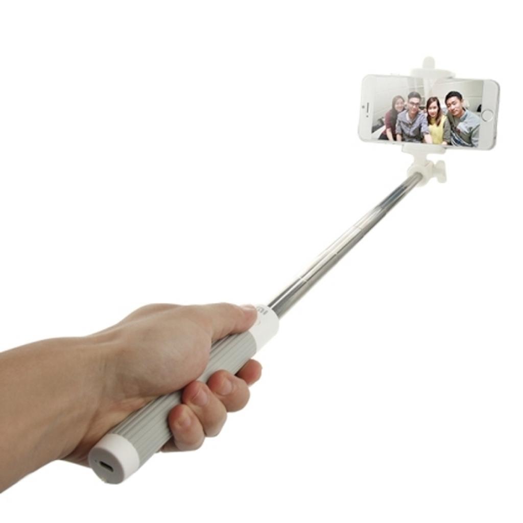 Монопод для селфі Selfie Stick Grey + Bluetooth встроенный для фото Xiaomi (Selfie Stick Grey) зображення 7