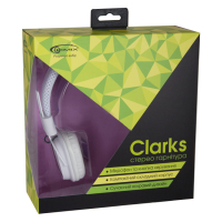 Наушники Gemix Clarks white-blue изображение 6