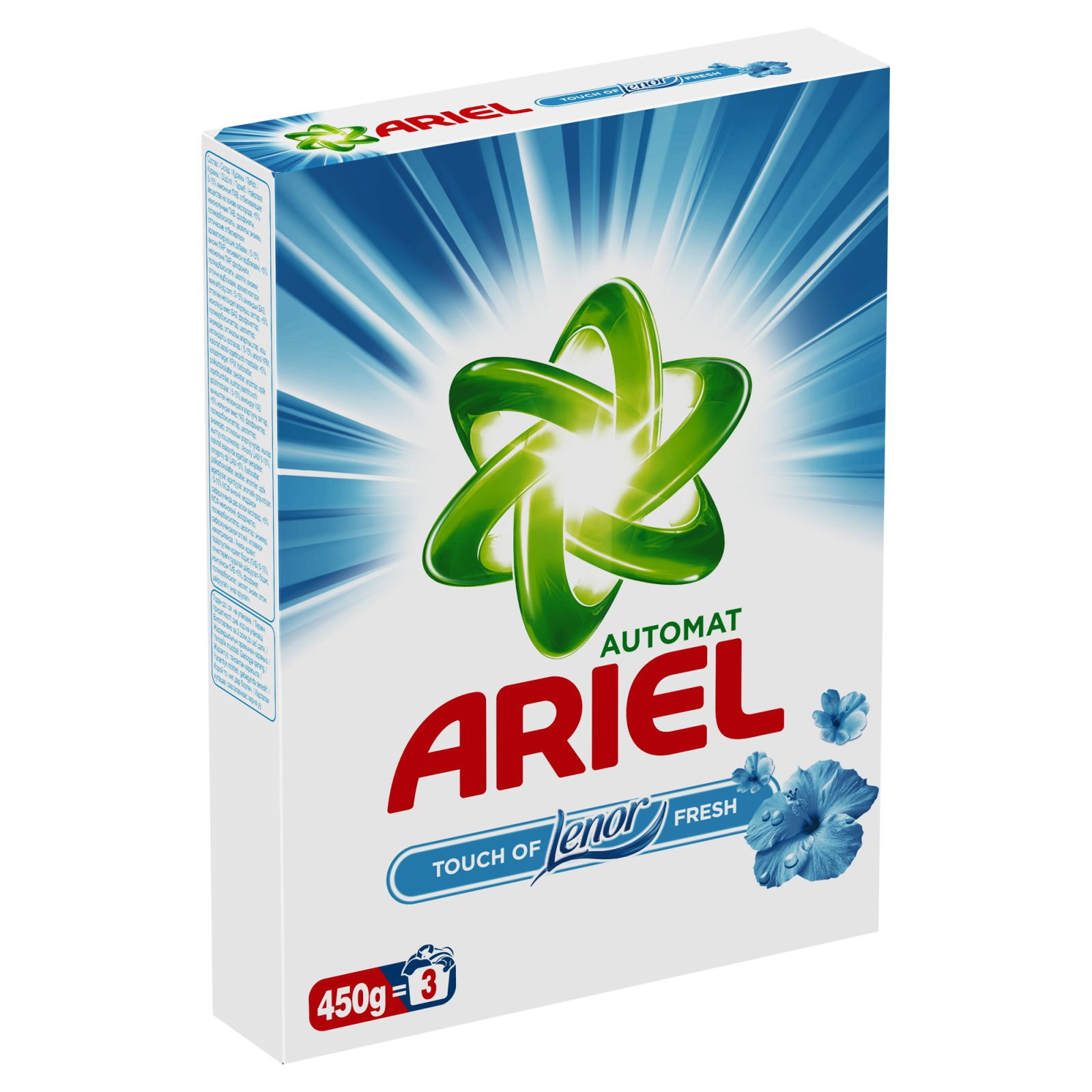 Стиральный порошок Ariel Touch of Lenor Fresh 450 г (5413149487345)