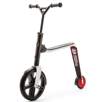 Самокат Scoot&Ride Highwaygangster бело-красный (SR-216265-WHITE-RED)