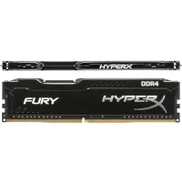 Модуль памяти для компьютера DDR4 16GB (2x8GB) 2133 MHz HyperX FURY Black Kingston Fury (ex.HyperX) (HX421C14FB2K2/16) изображение 3