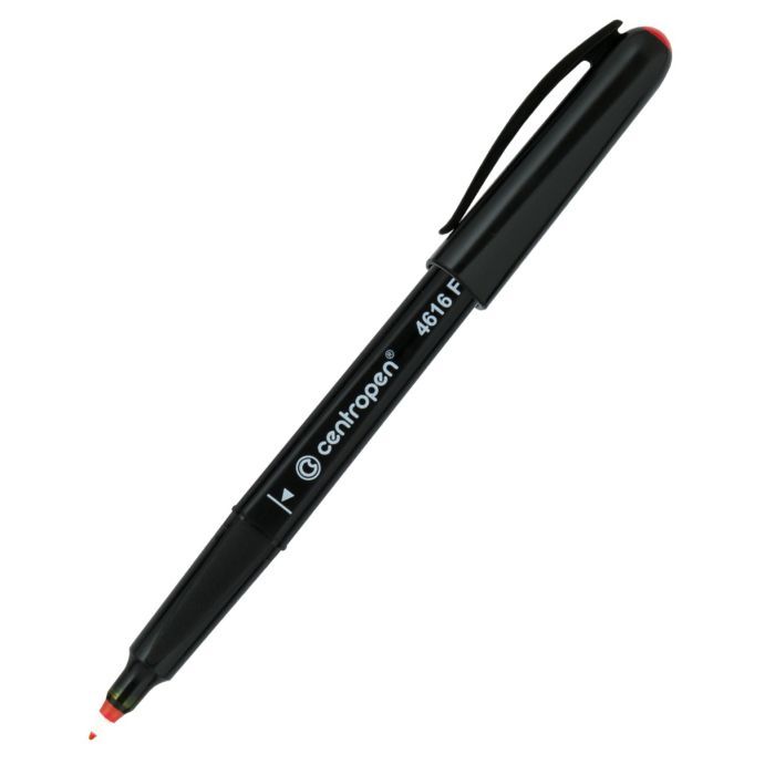 Маркер Centropen CD-Liner 4616 ergoline, 0,6 мм black (4616/01)