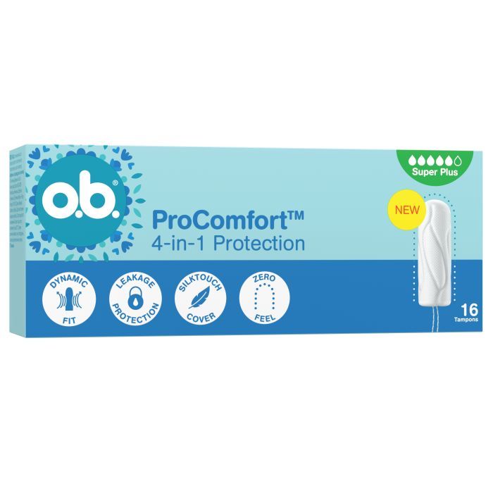 Тампоны o.b. ProComfort Super Plus 16 шт. (3574661331157/3574661857640)