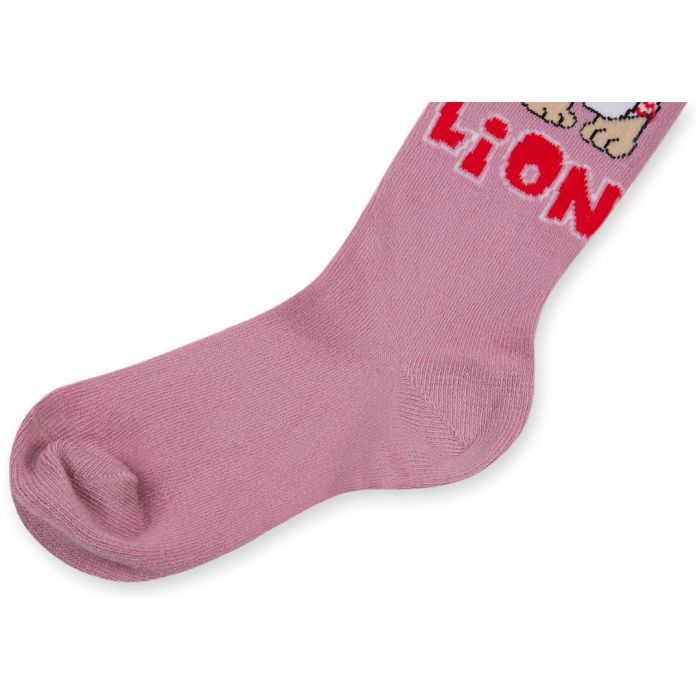 Колготки детские UCS Socks со львенком (M0C0301-0922-3G-pink) изображение 2