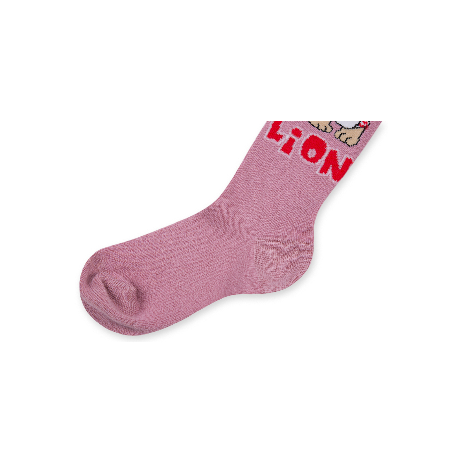 Колготки UCS Socks з левеням (M0C0301-0922-3G-pink) зображення 2