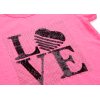 Набір дитячого одягу Breeze з написом "LOVE" із паєток (8307-116G-pink) зображення 8