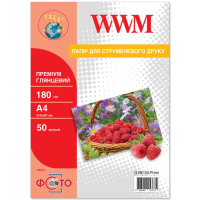 Photos - Office Paper WWM Фотопапір A4 Premium   G180.50.Prem (G180.50.Prem)