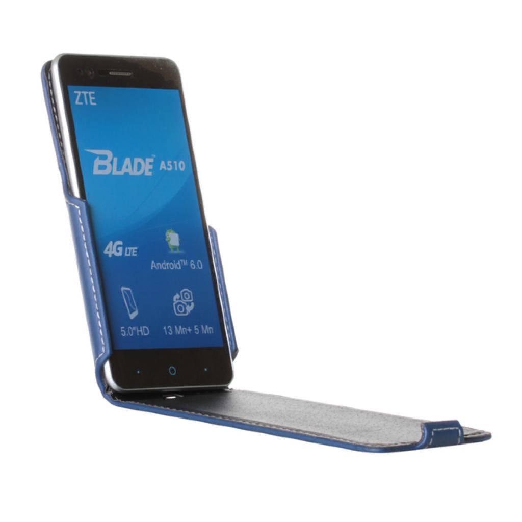 Чехол для мобильного телефона Red point для ZTE Blade A510 - Flip case (Blue) (6319254) изображение 5