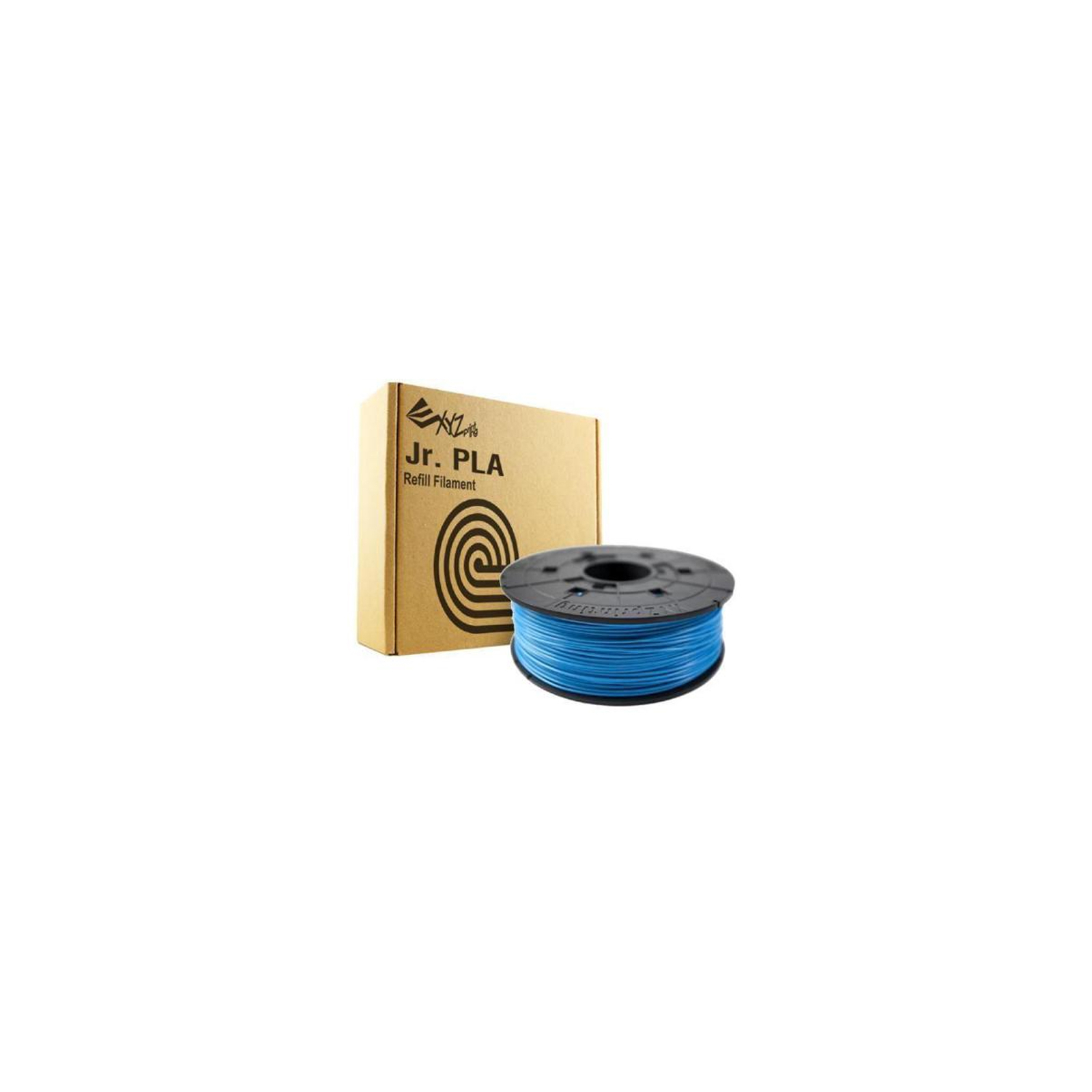 Пластик для 3D-принтера XYZprinting PLA(NFC) 1.75мм/0.6кг Filament, Clear Blue (RFPLCXEU05E) изображение 2