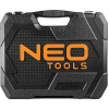 Набір інструментів Neo Tools 73 шт., 1/2", 1/4", CrV (08-673) зображення 4