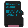 Карта памяти Kingston 64GB microSDXC class 10 UHS-I U3 Canvas Go (SDCG2/64GBSP)