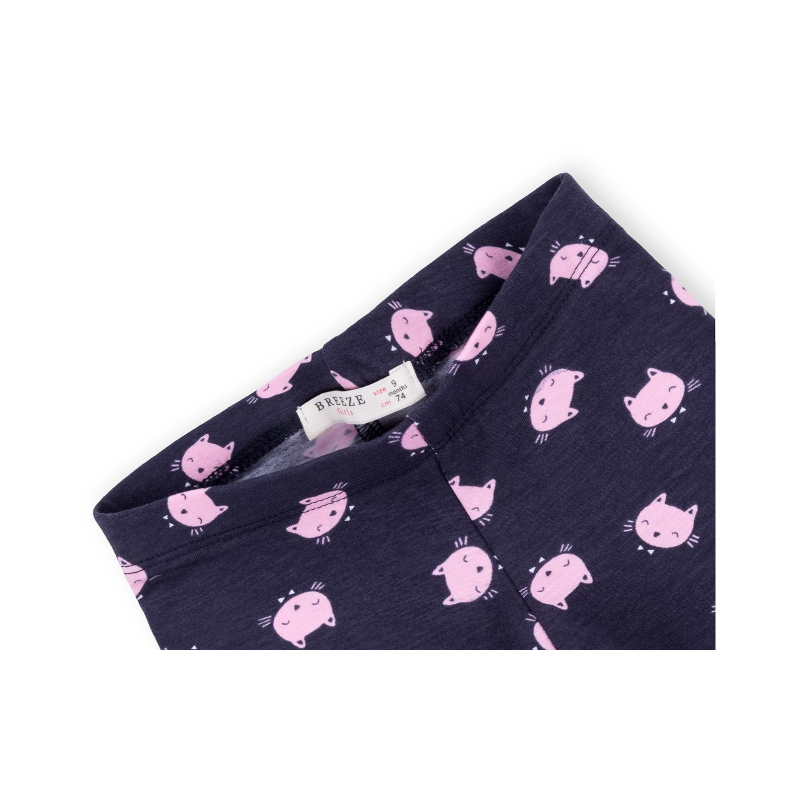 Набір дитячого одягу Breeze з котиками (7493-92G-pink) зображення 8