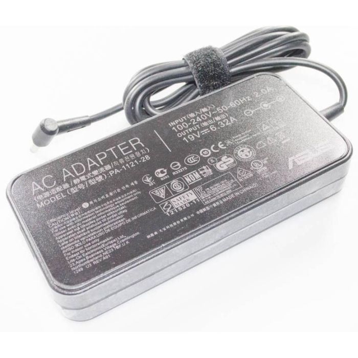 Блок питания к ноутбуку ASUS 120W 19V, 6.32A, разъем 4.5/3.0 (PA-1121-28 A15-120P1A / A40161) изображение 2