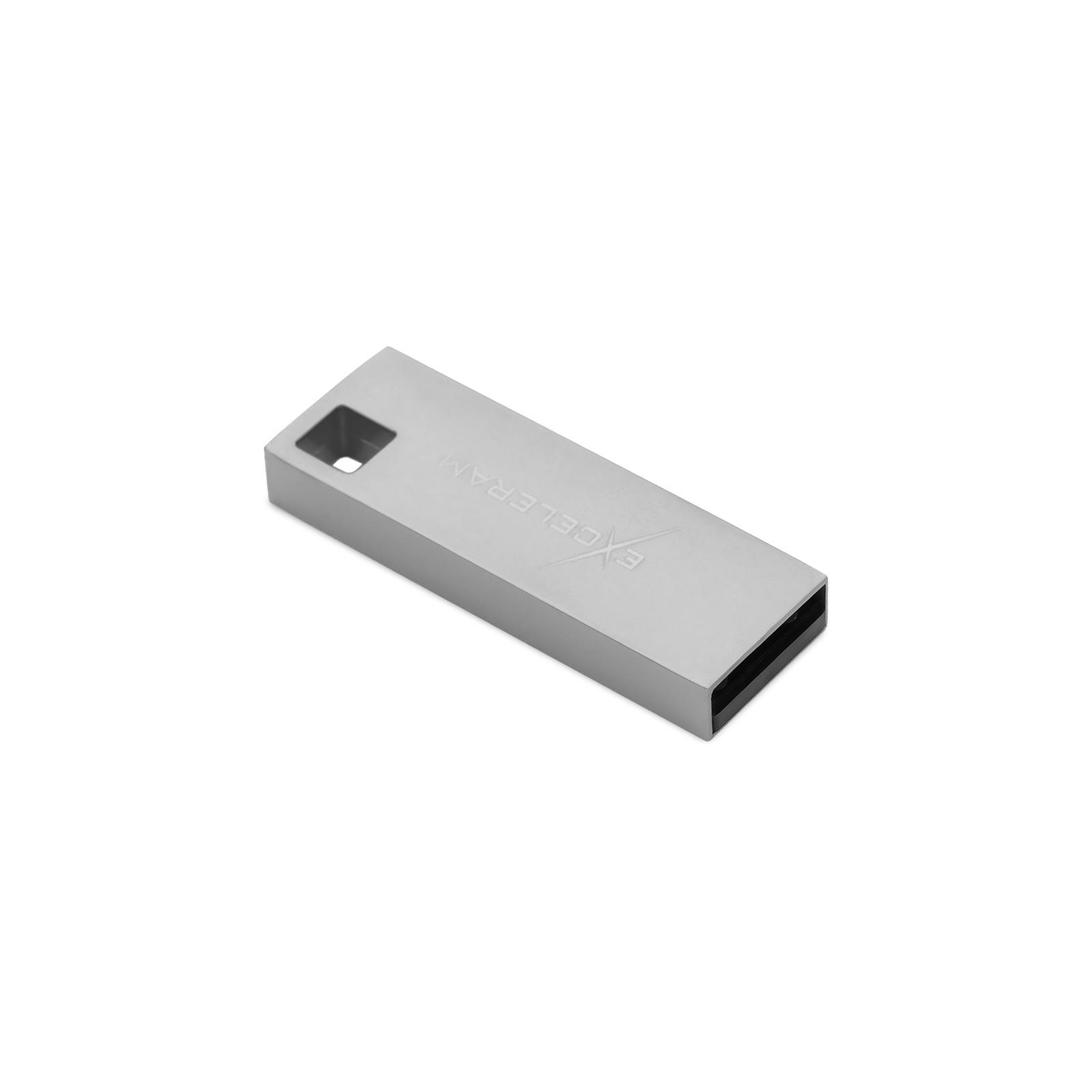 USB флеш накопичувач eXceleram 32GB U1 Series Silver USB 2.0 (EXP2U2U1S32) зображення 2