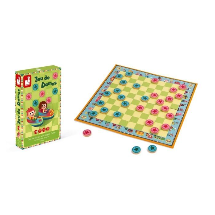 Настольная игра Janod Шашки (J02746) изображение 3