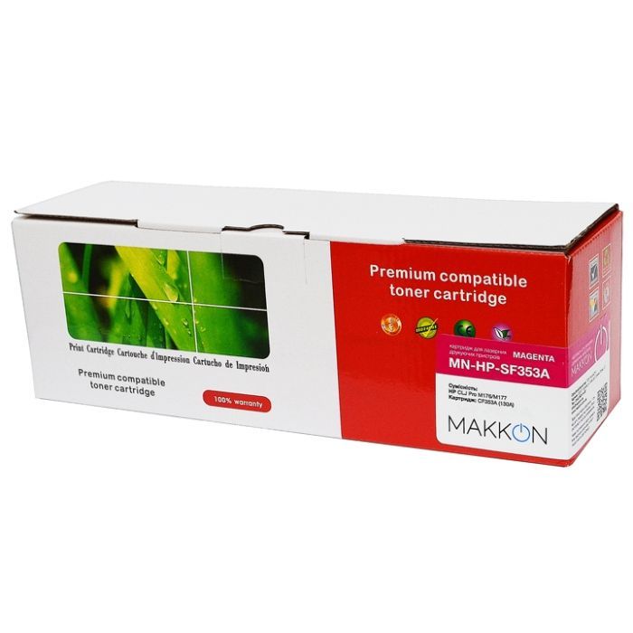 Картридж Makkon HP CLJP СF352A (130A) 1k yellow (MN-HP-SF352A)