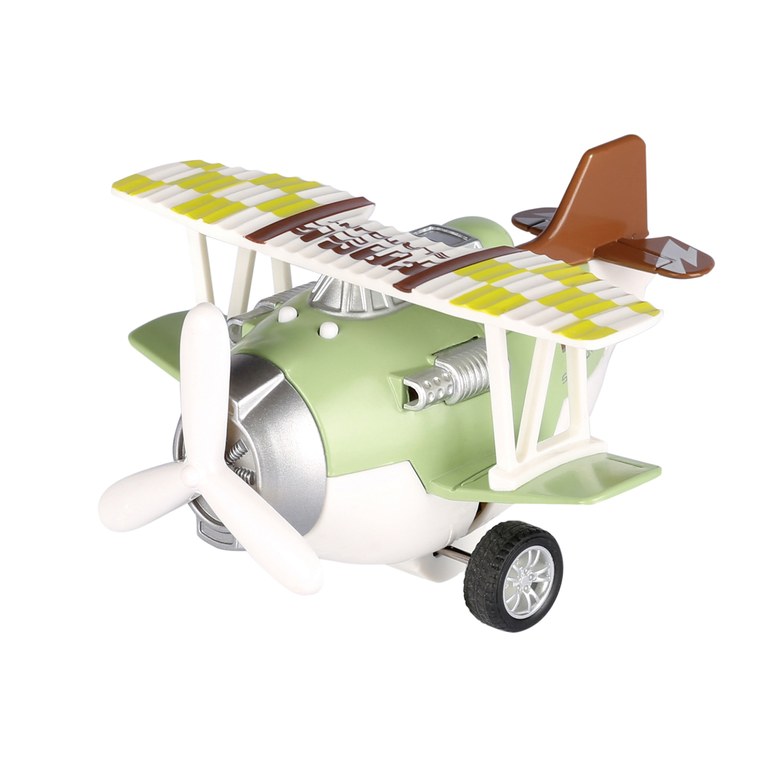 Спецтехніка Same Toy Самолет металический инерционный Aircraft зеленый со светом (SY8015Ut-2)