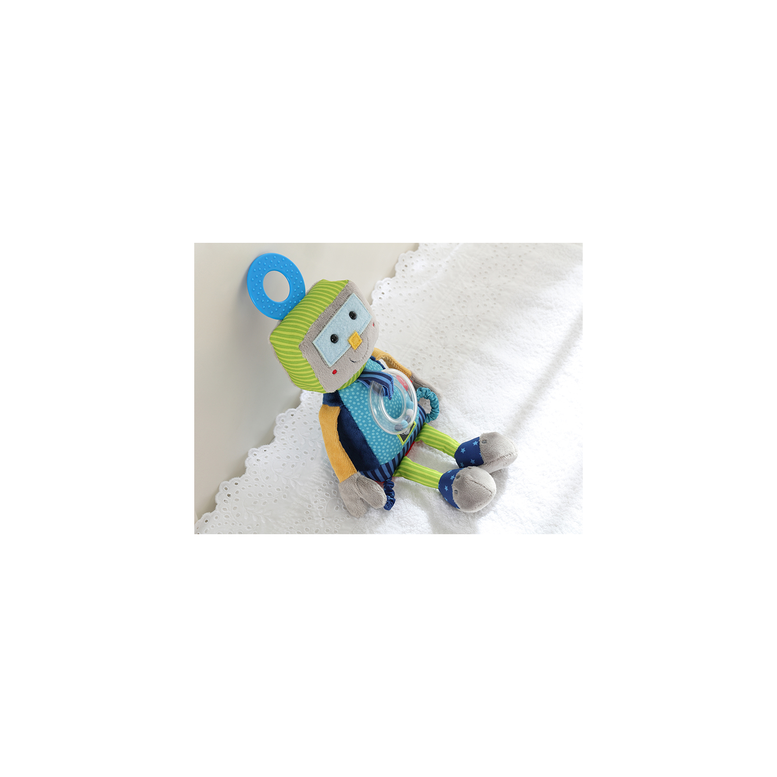 М'яка іграшка Sigikid интерактивный Робот 25 см (41673SK) зображення 4