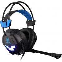 Наушники Sades Xpower Plus Black/Blue (SA706S-B-BL) изображение 3