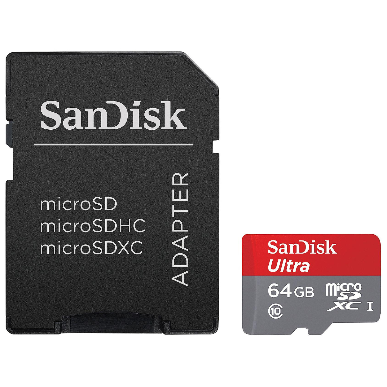 Карта пам'яті SanDisk 64GB microSDXC class 10 UHS-I A1 Ultra (SDSQUAR-064G-GN6TA) зображення 2