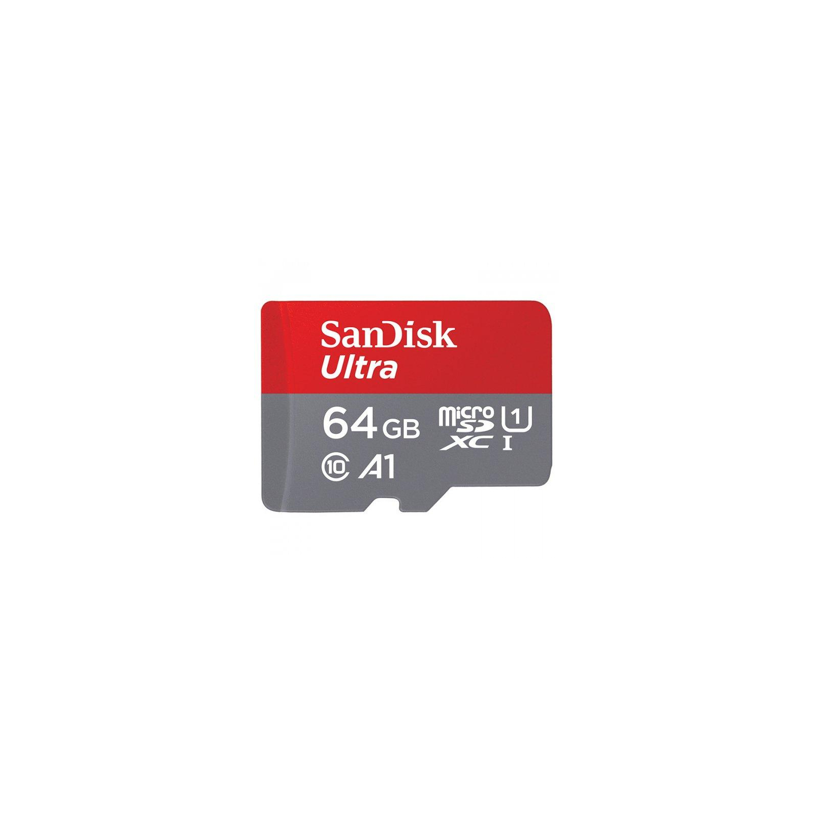 Карта пам'яті SanDisk 64GB microSDXC class 10 UHS-I A1 Ultra (SDSQUAR-064G-GN6TA)