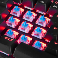 Клавиатура Modecom Volcano Lanparty Pro RU (Kailh Blue Switch) (K-MC-LANPARTY-U-PRO-BLUE) изображение 7