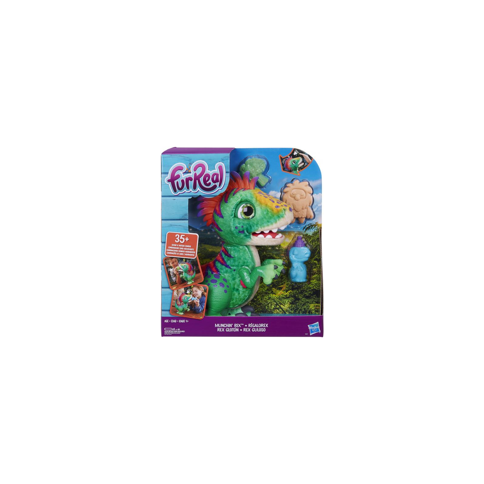 Интерактивная игрушка Hasbro FurReal Friends Малыш Дино (E0387) изображение 12