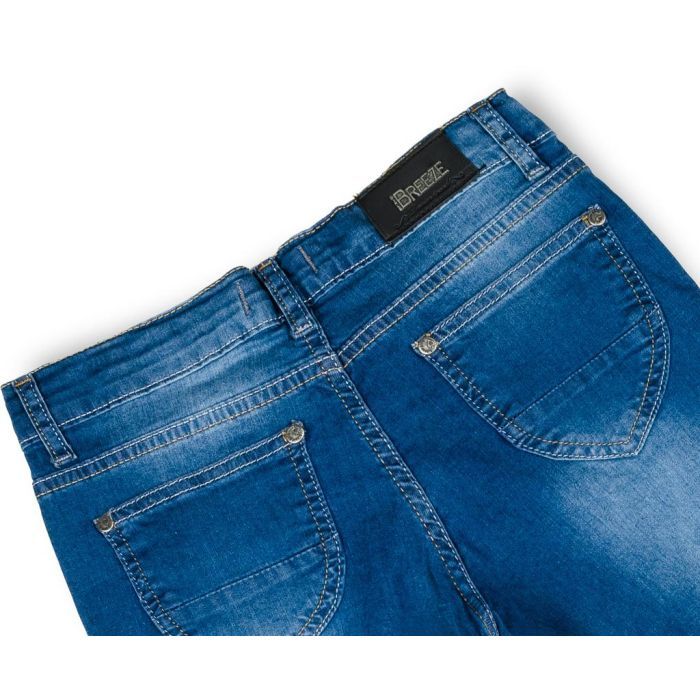 Штани дитячі Breeze з перлинками (20126-128G-blue) зображення 4