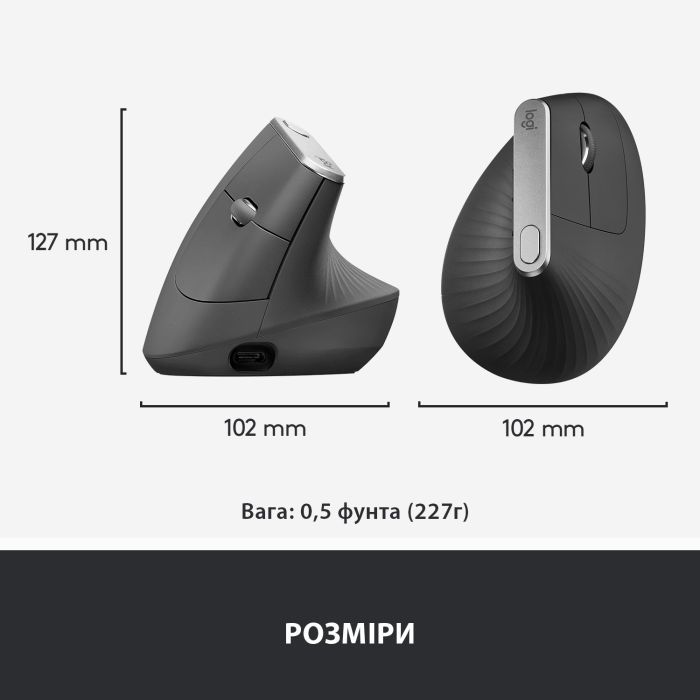 Мышка Logitech MX Vertical (910-005448) изображение 7