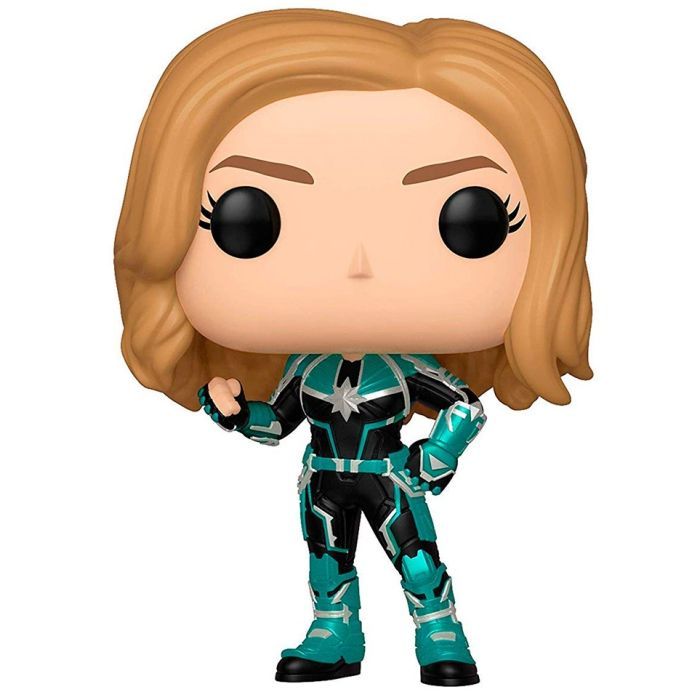 Фигурка для геймеров Funko Pop Капитан Марвел в зеленом костюме серии "Капитан Марвел" (36342)