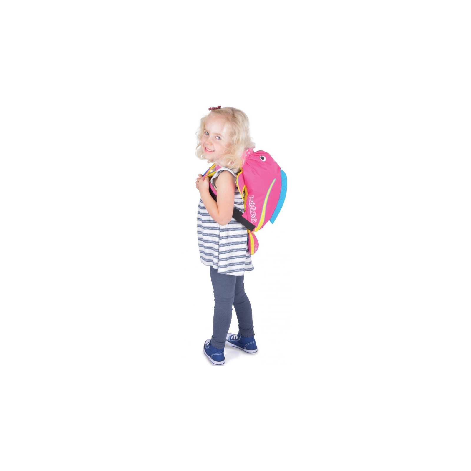 Рюкзак детский Trunki PaddlePak Рыбка Розовий (0250-GB01) изображение 4