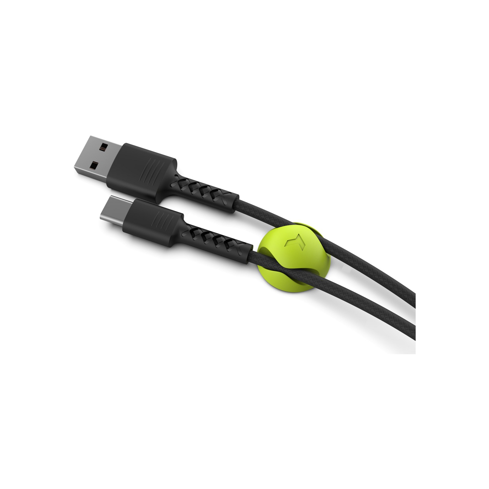 Дата кабель USB 2.0 AM to Type-C 1.0m Soft black Pixus (4897058530919) изображение 3