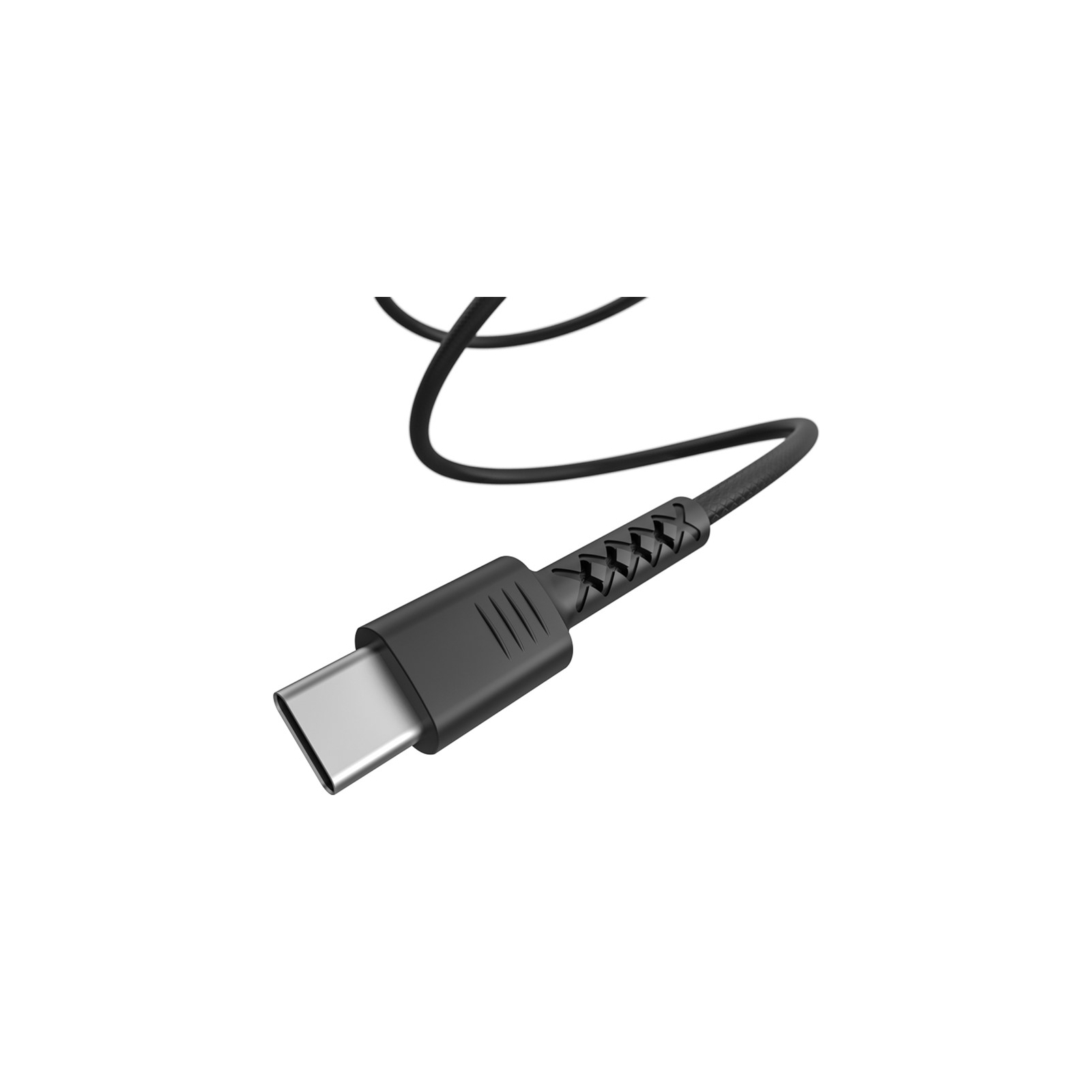 Дата кабель USB 2.0 AM to Type-C 1.0m Soft black Pixus (4897058530919) зображення 4