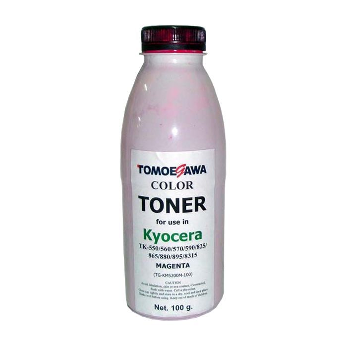 Тонер KYOCERA TK-550/825/865/880/895/8315 100г Magenta Tomoegawa (TG-KM5200M-100)