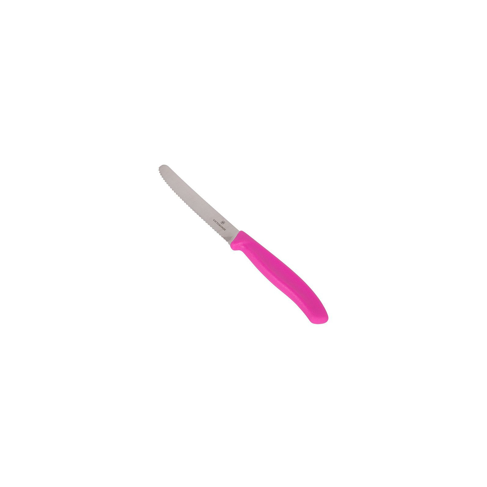 Набор ножей Victorinox SwissClassic 11см, 2шт. в блистере, волнистое лезвие,розовые (6.7836.L115B) изображение 2